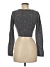 pretty garbage Gray Long Sleeve Top Size M - photo 2