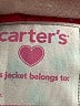 Carter's 100% Polyester Hearts Pink Raincoat Size 2T - photo 3