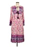 Assorted Brands Paisley Purple Casual Dress Size M - photo 1