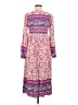 Assorted Brands Paisley Purple Casual Dress Size M - photo 2