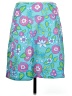 HDE Floral Teal Blue Casual Skirt Size M (estimated) - photo 2
