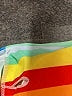 Judith March Stripes Multi Color Purple Swimsuit Top Size S - photo 3