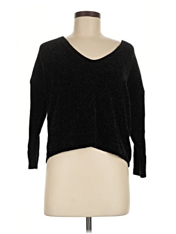 Knitted & Knotted Pullover Sweater (view 1)