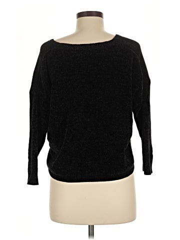 Knitted & Knotted Pullover Sweater (view 2)