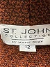 St. John Collection by Marie Gray Chevron-herringbone Brown Blazer Size 12 - photo 6