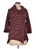 Eyeshadow Burgundy Pullover Sweater Size M - photo 1
