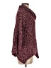 Eyeshadow Burgundy Pullover Sweater Size M - photo 4