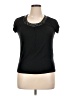 Covington Black Short Sleeve Top Size XL Petite - photo 1