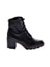 Naturalizer 100% Leather Black Ankle Boots Size 5 1/2 - photo 1