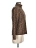 J. McLaughlin Chevron-herringbone Brown Blazer Size M - photo 4