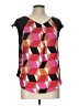 Worthington 100% Polyester Color Block Pink Sleeveless Blouse Size L - photo 1
