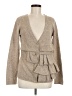 Moth Tweed Tan Wool Cardigan Size M - photo 1