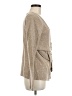 Moth Tweed Tan Wool Cardigan Size M - photo 4