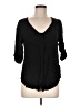 Edme & Esyllte Black 3/4 Sleeve Blouse Size 10 - photo 1