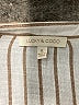 Lucky & Coco 100% Polyester Stripes Ivory Short Sleeve Blouse Size XL - photo 8