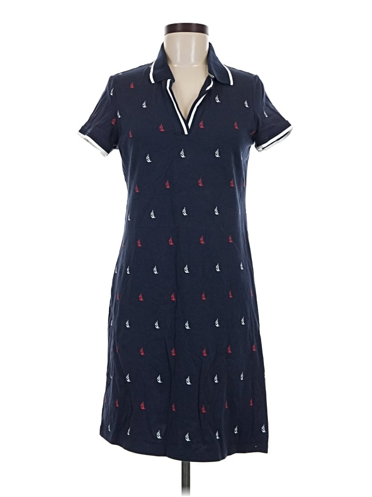 Pre-owned Nautica Casual Dress In Blue