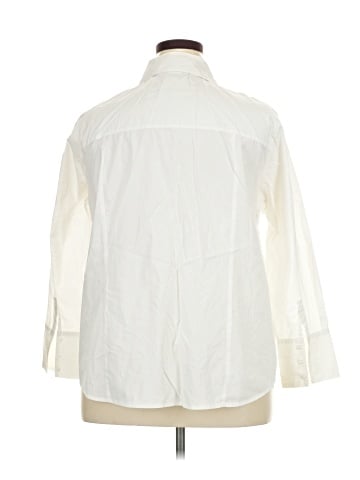 Lane Bryant 3/4 Sleeve Button-Down Shirt (view 2)