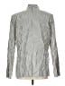 Evereve Stripes Silver White Blazer Size L - photo 2