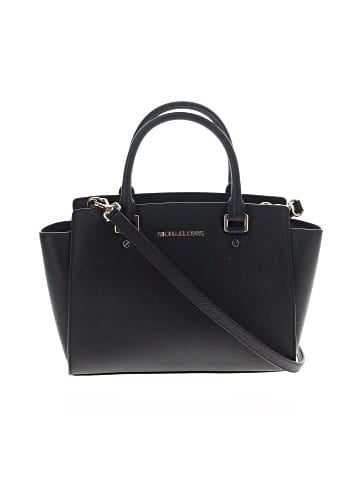 MICHAEL Michael Kors Leather Satchel (view 1)