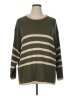 Next 100% Cotton Stripes Green Pullover Sweater Size XL - photo 1