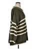 Next 100% Cotton Stripes Green Pullover Sweater Size XL - photo 4
