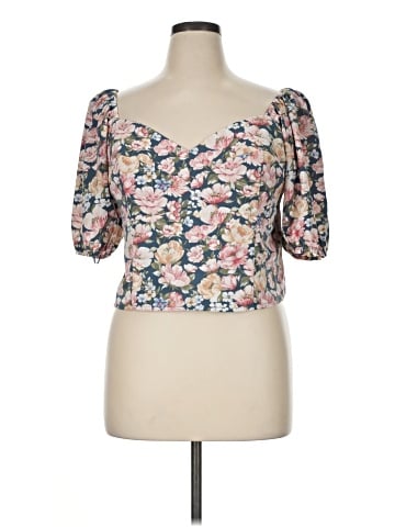 Abercrombie & Fitch 3/4 Sleeve Blouse (view 1)
