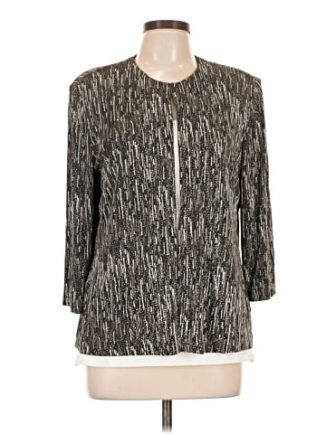 Alex Evenings 3/4 Sleeve Blouse (view 1)