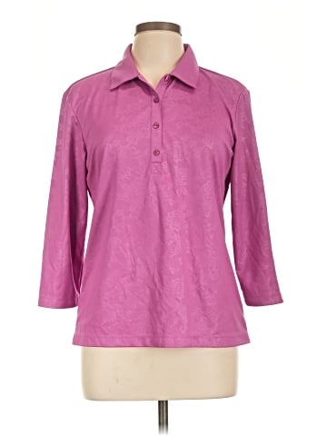 Monterey Club Long Sleeve Polo (view 1)