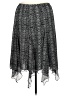 Fashion Bug Paisley Gray Formal Skirt Size 1X - photo 2