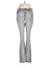 DKNY Jeans Metallic Silver Jeans Size 6 - photo 1