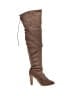 Wild Diva Brown Boots Size 8 - photo 1