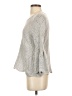 LC Lauren Conrad Metallic Silver Pullover Sweater Size XS - photo 5