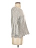 LC Lauren Conrad Metallic Silver Pullover Sweater Size XS - photo 4