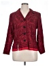 Leslie Fay Paisley Red Blazer Size 16 - photo 1