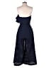 Vivian Chan 100% Polyester Solid Blue Jumpsuit Size S (estimated) - photo 2