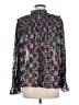 Elan Blue Long Sleeve Blouse Size M - photo 2