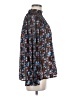 Elan Blue Long Sleeve Blouse Size M - photo 4