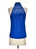 Mine Blue Sleeveless Blouse Size S - photo 2