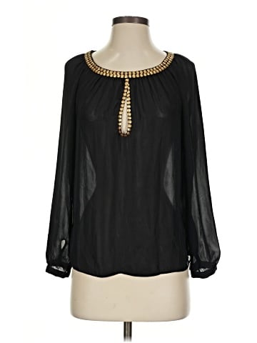 MICHAEL Michael Kors Long Sleeve Blouse (view 1)