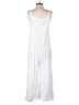 Dreamers 100% Cotton Solid White Jumpsuit Size M - photo 2