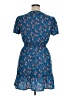 Bebop 100% Polyester Blue Casual Dress Size XL - photo 2