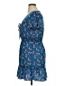 Bebop 100% Polyester Blue Casual Dress Size XL - photo 5