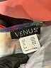 Venus Tropical Black Cocktail Dress Size L - photo 7