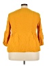 Westbound Yellow 3/4 Sleeve Blouse Size 2X - photo 2