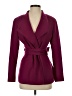 Etcetera Burgundy Blazer Size 00 - photo 1