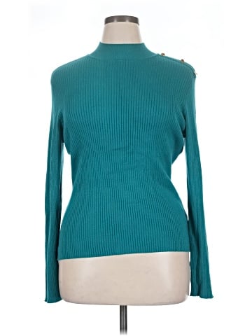 Marled Turtleneck Sweater (view 1)