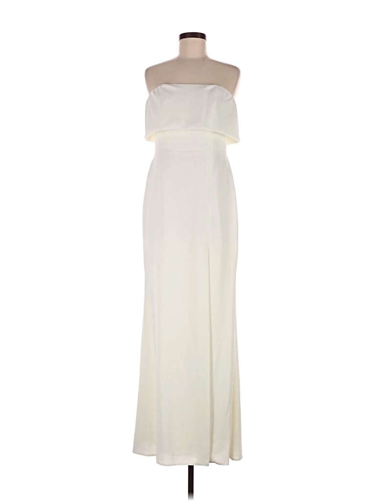 Dessy Collection Cocktail Dress In Ivory
