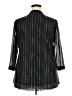 Timeson Black 3/4 Sleeve Blouse Size XXL - photo 2