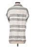Rails 100% Rayon Stripes Gray Short Sleeve Blouse Size S - photo 2