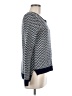 Olive and Oak 100% Acrylic Chevron-herringbone Black Pullover Sweater Size M - photo 4